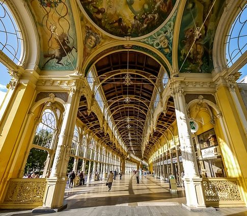 Cast-iron colonnade, Marianske Lazne