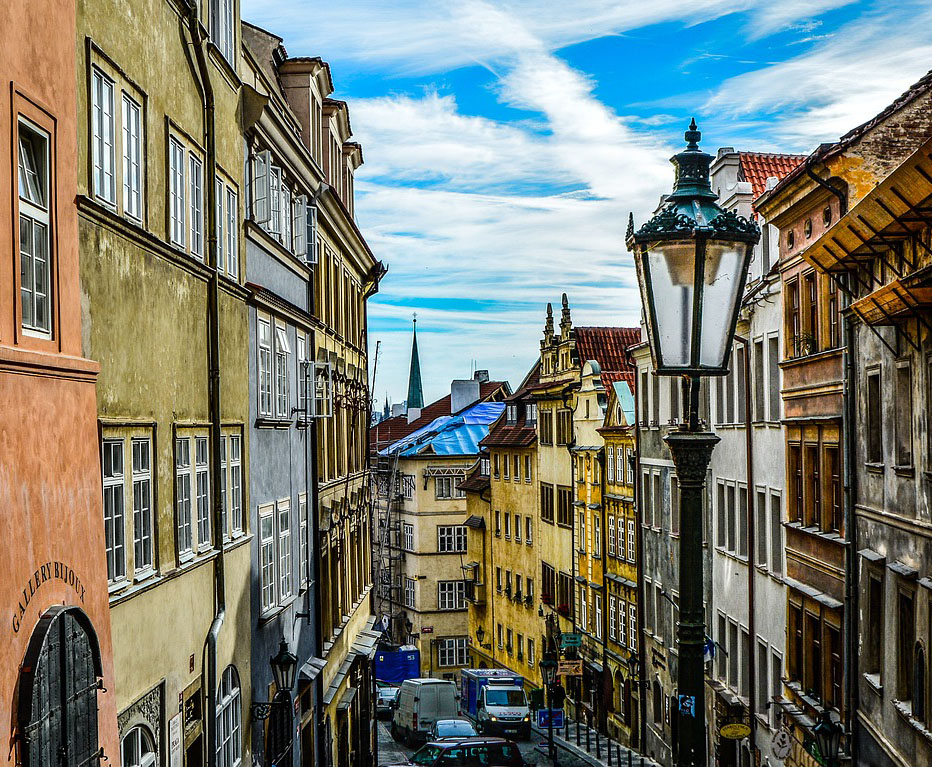 Prague alley