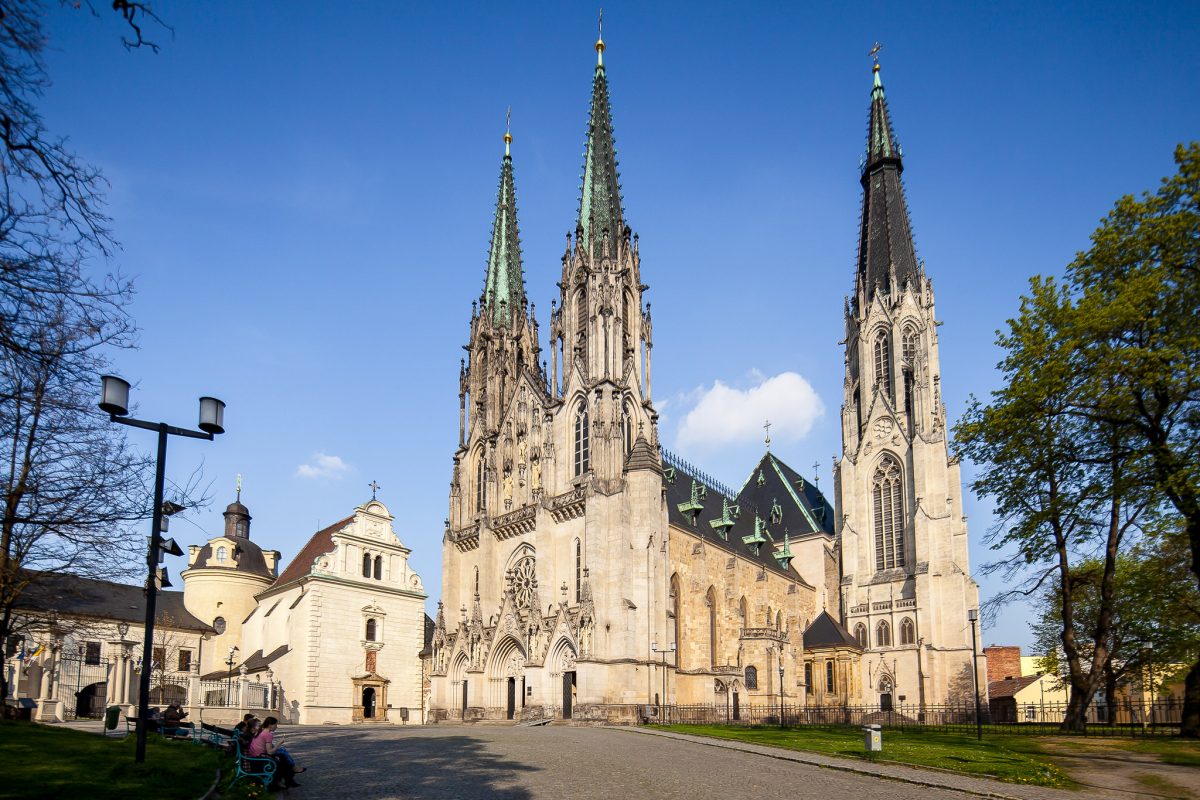 St Moritz cathedral, Olomouc, Bus Rental Czech